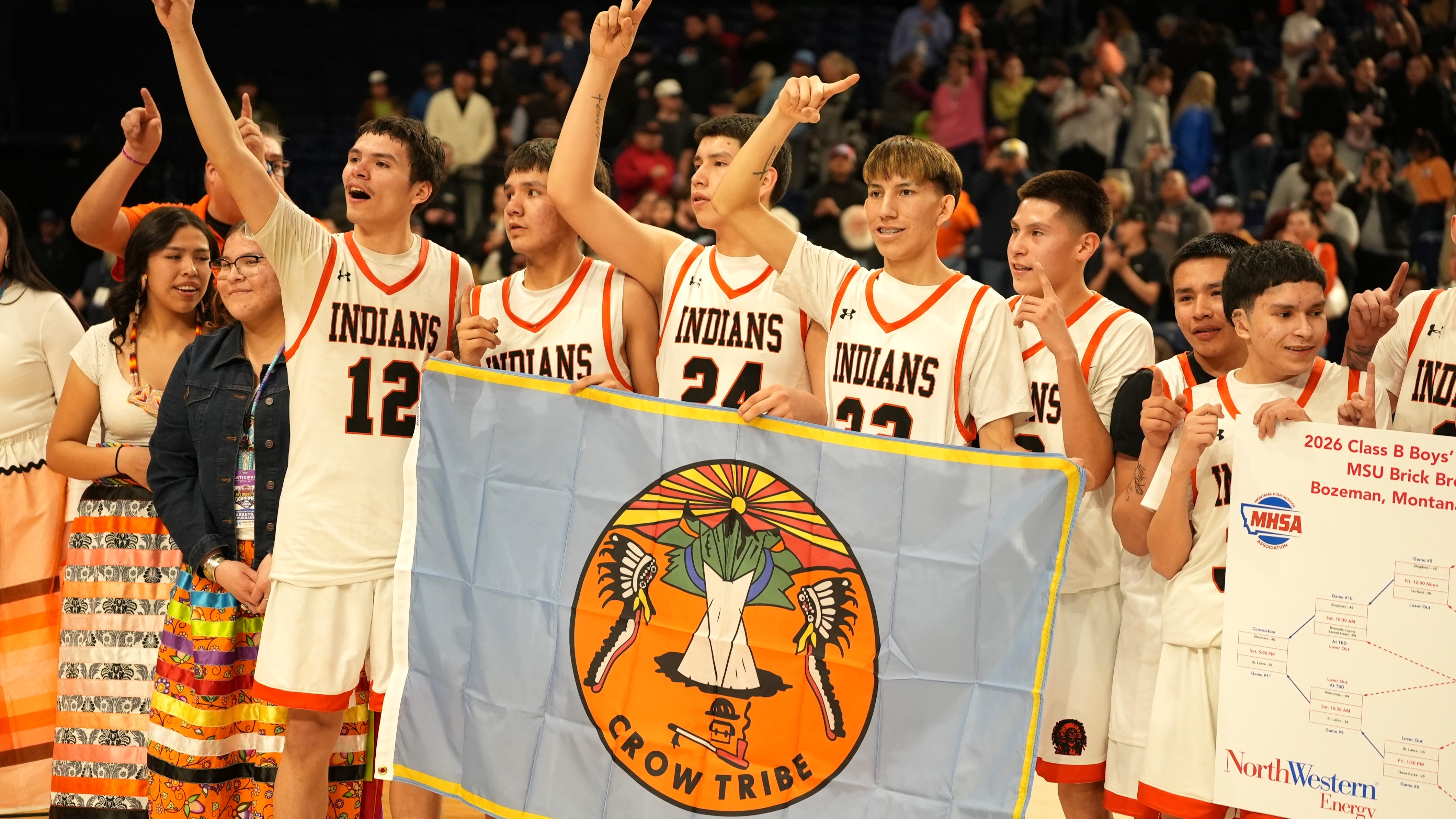 Lodge Grass boys basketball 