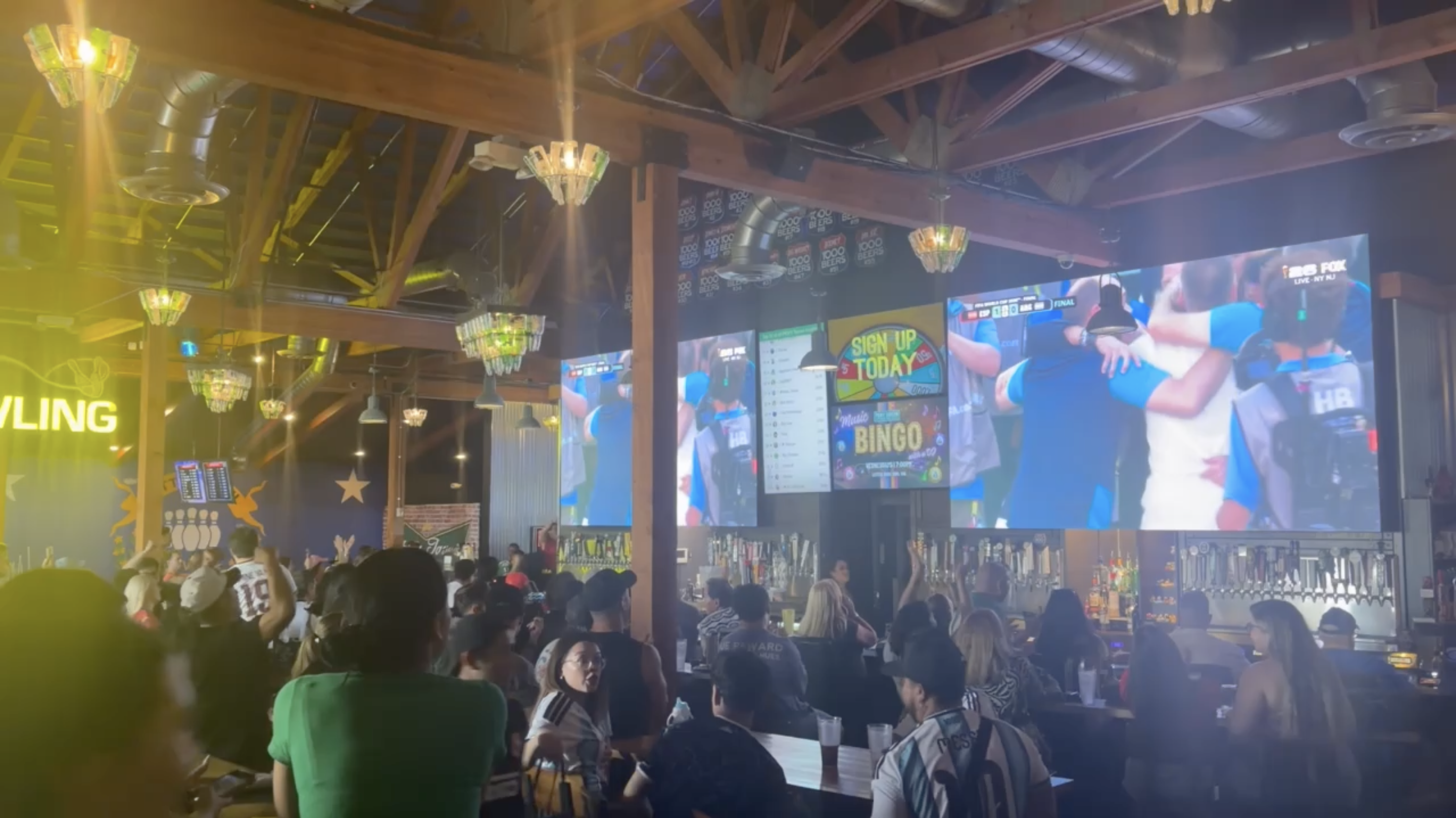 World Cup watch party