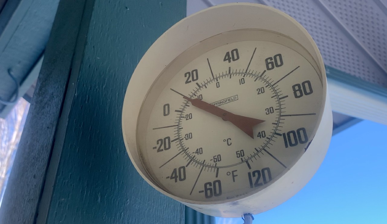 Cold Weather Safety Thermometer 