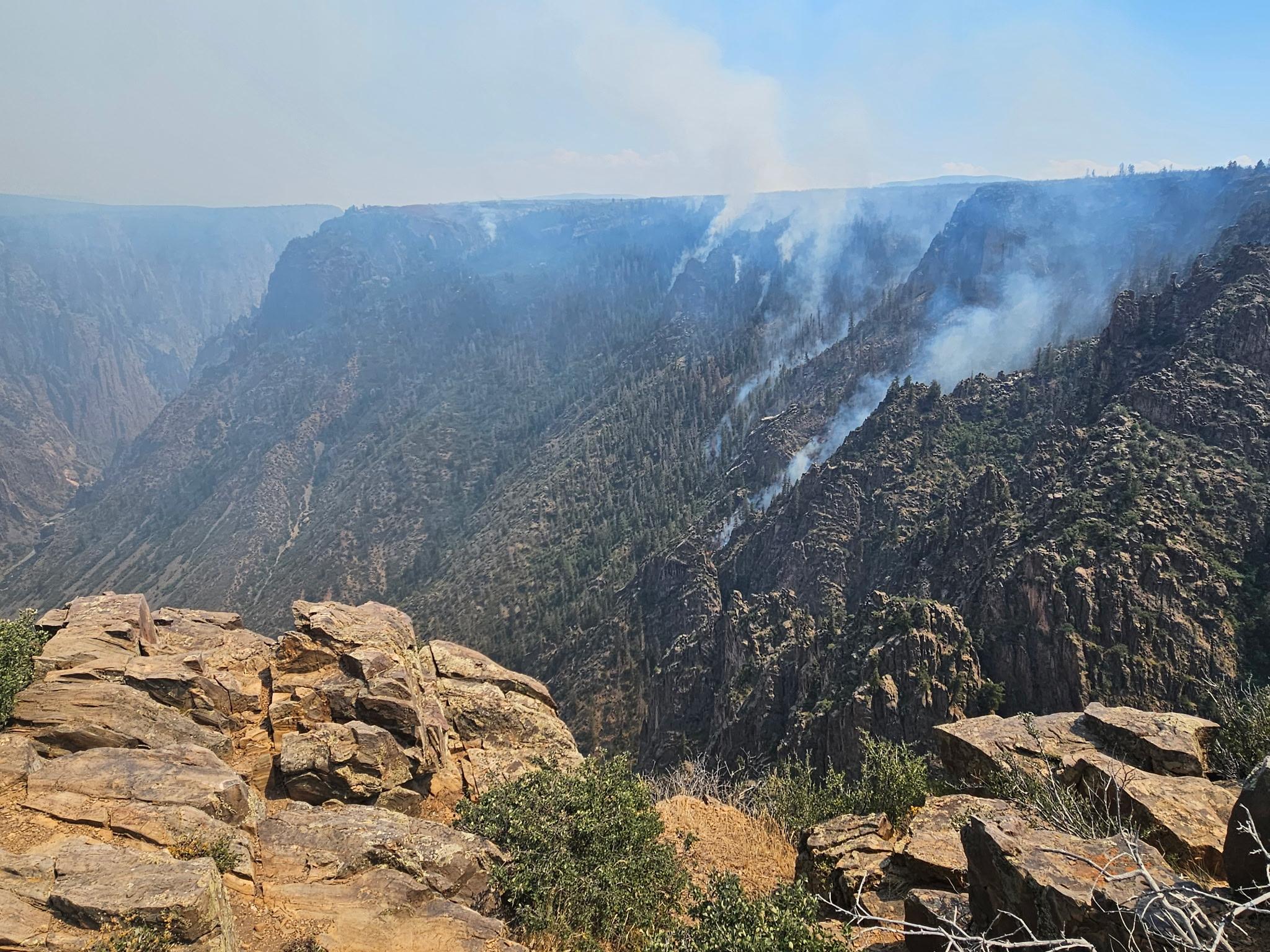 South Rim fire in black canyon of the gunnison_july 11 2025.jpeg
