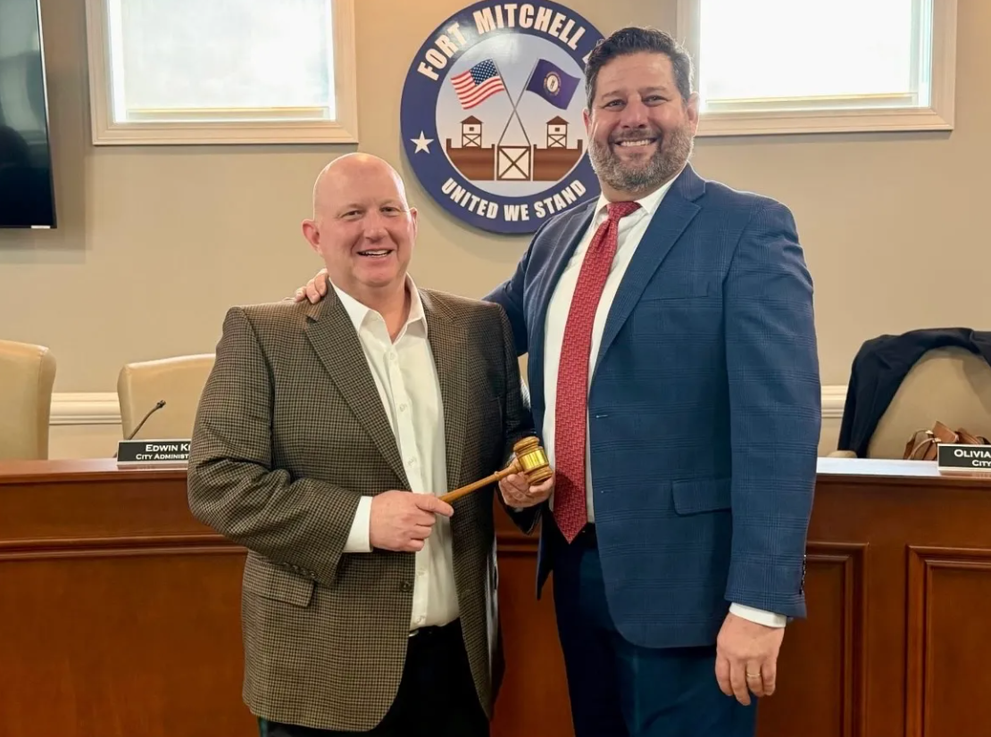 New Fort Mitchell Mayor Greg Pohlgeers