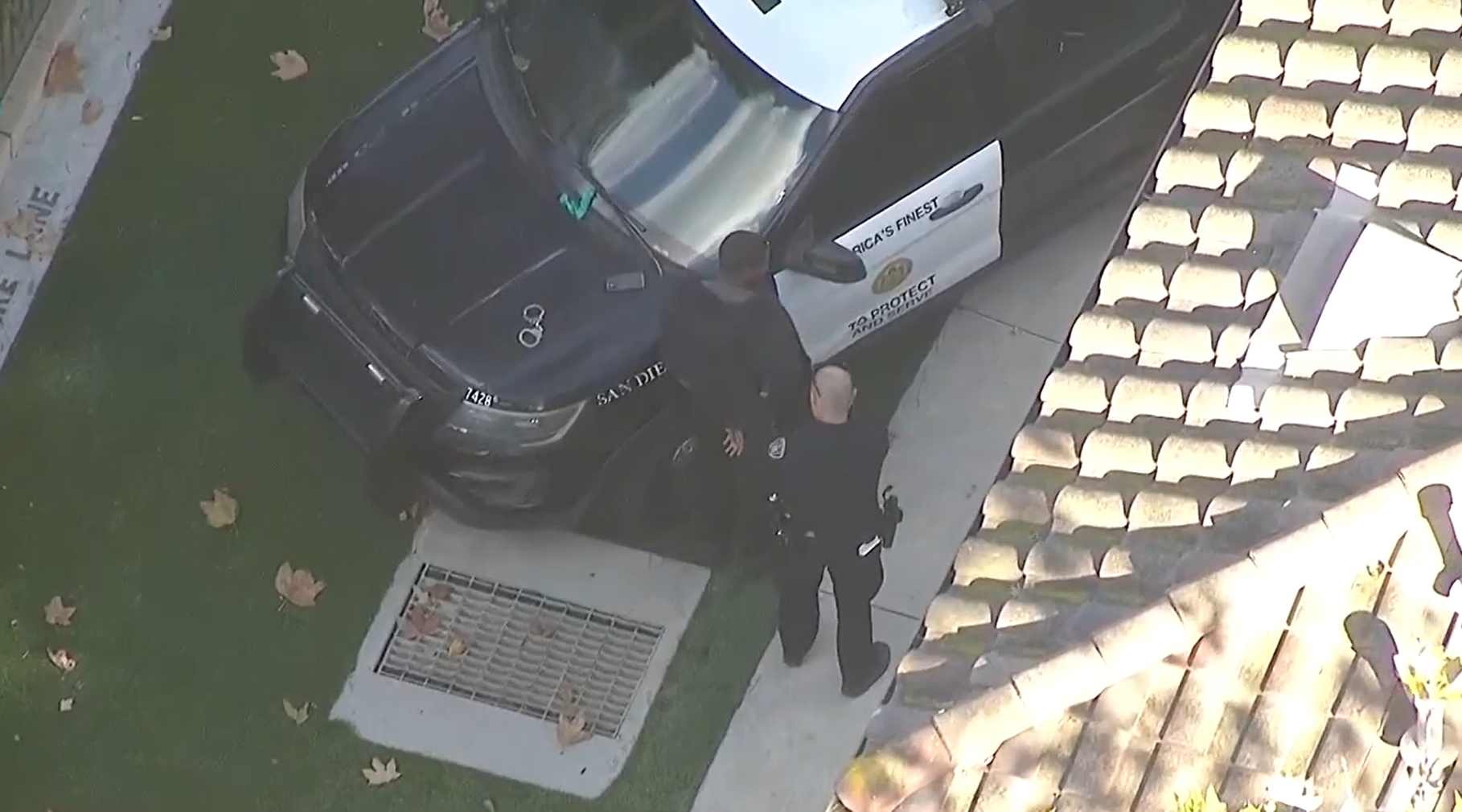 Mission Valley SWAT arrest 1/8/2026