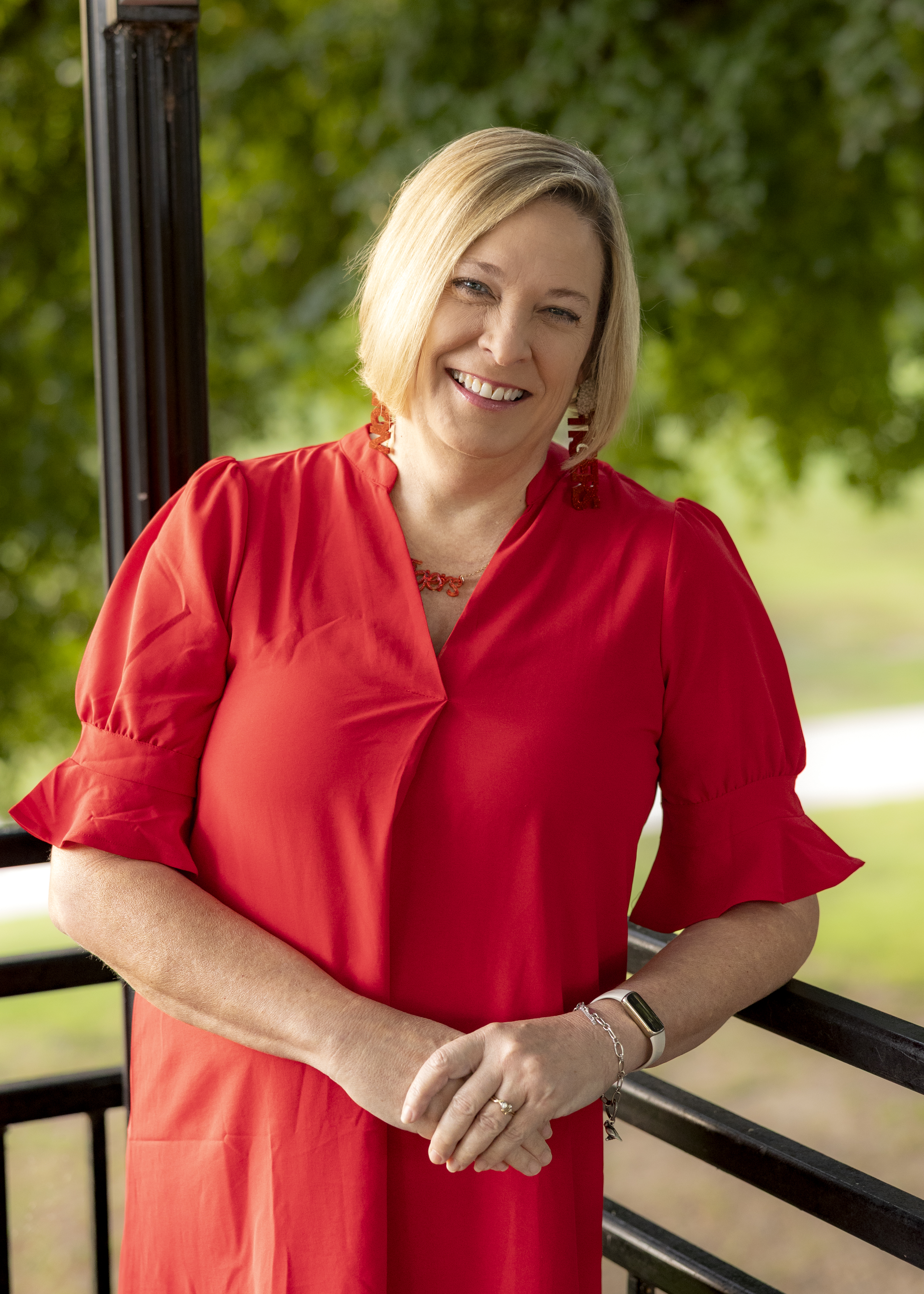 Belton HS principal Claudia Knox