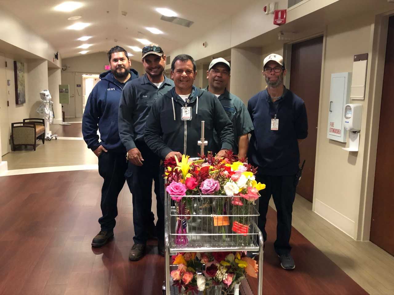 New moms get fresh flowers