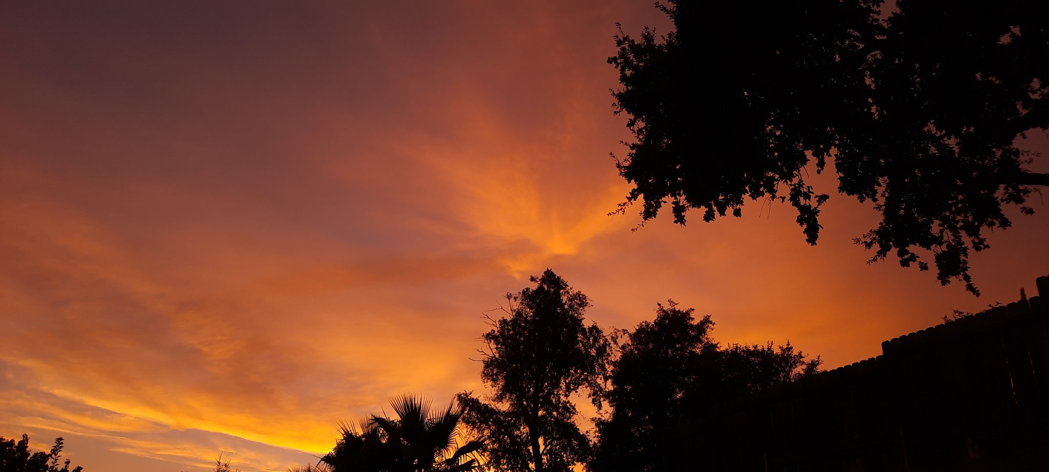 Sunset over the Central Coast