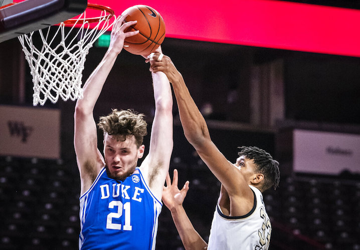 Duke Wake Forest Basketball