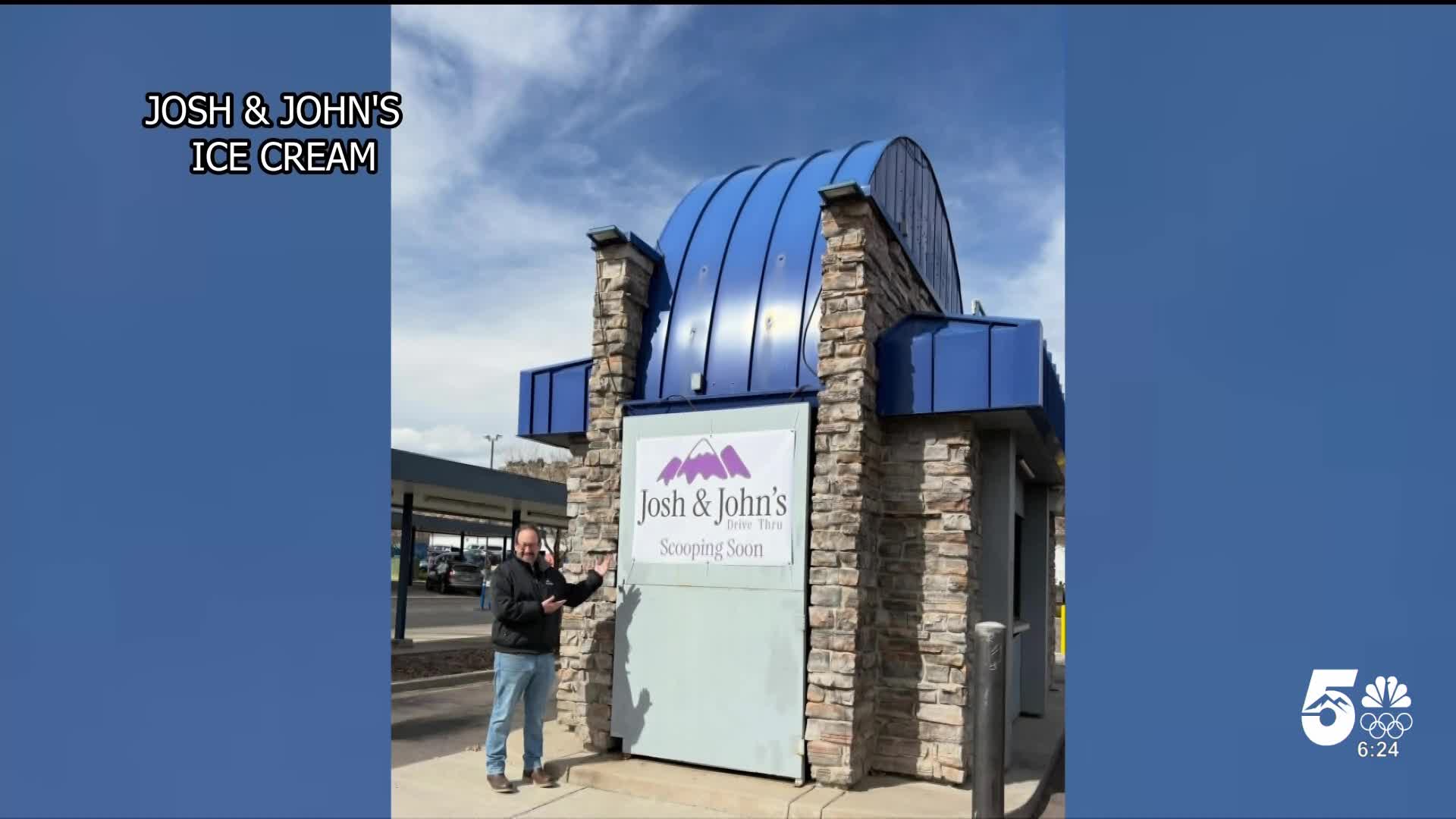 Josh and John's Ice Cream Drive Thru