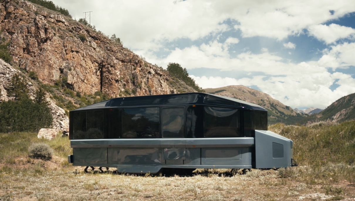 The first all electric travel trailer