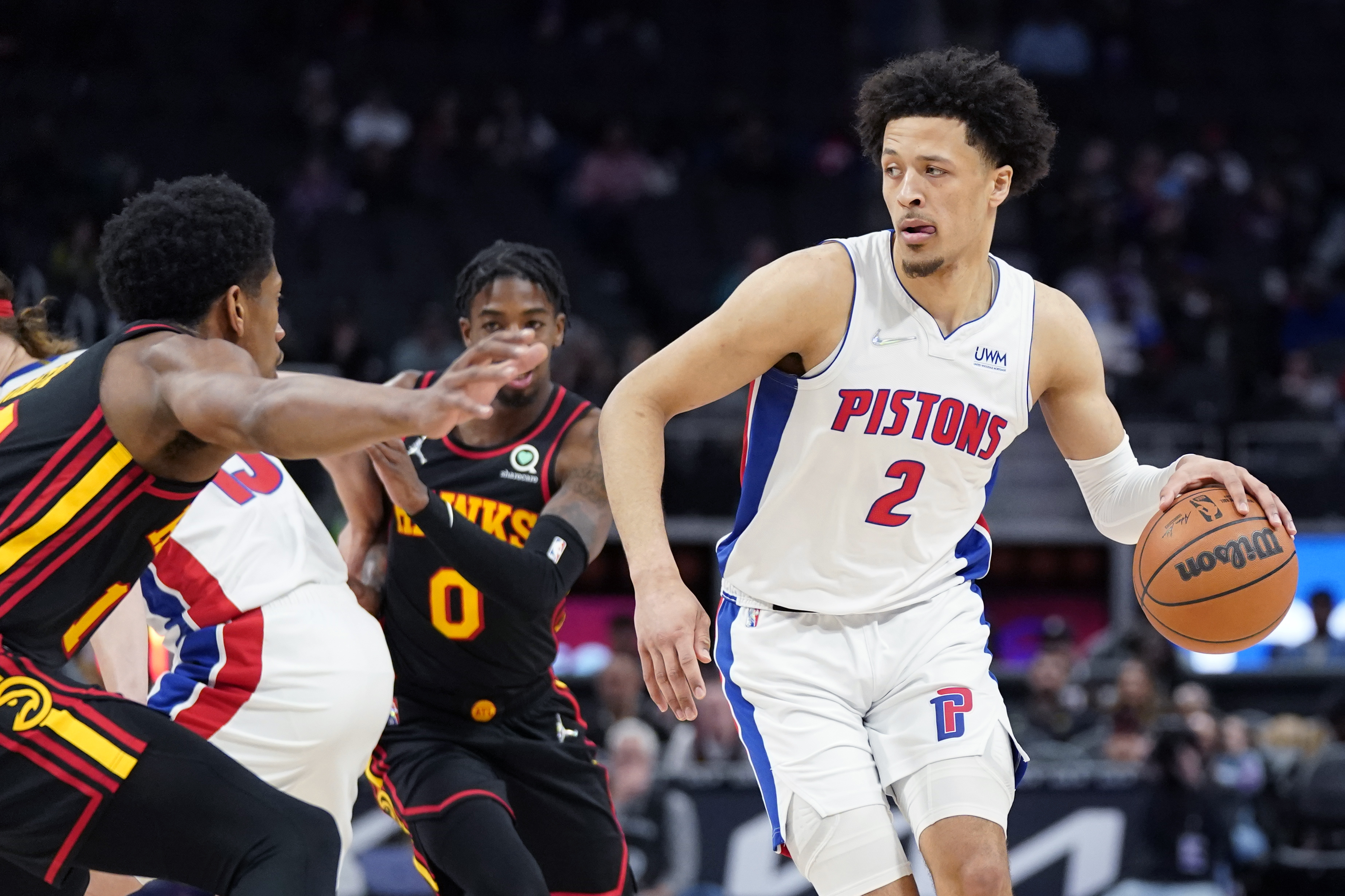 Hawks Pistons Basketball