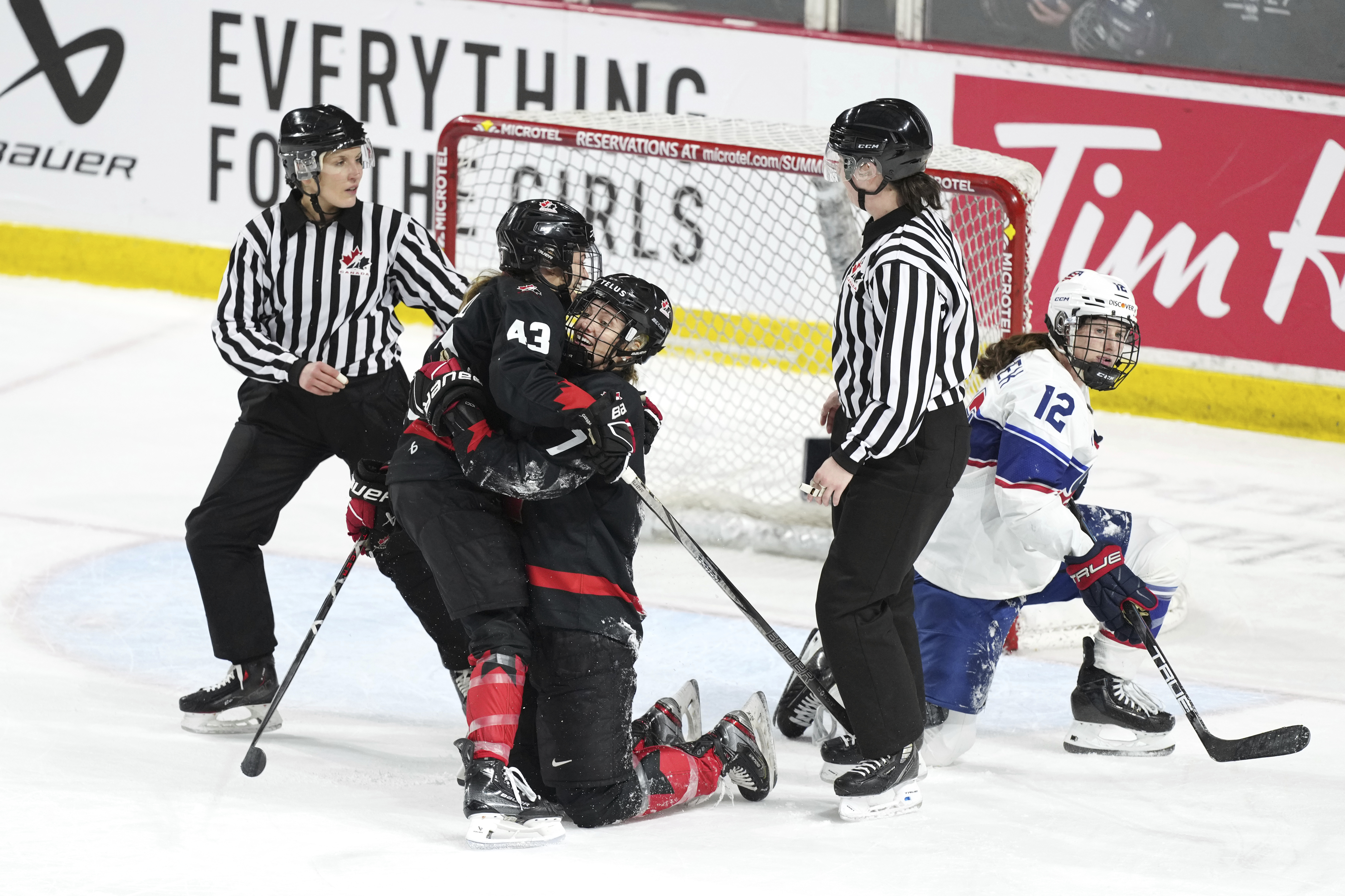 Canada US Rivalry Series Hockey