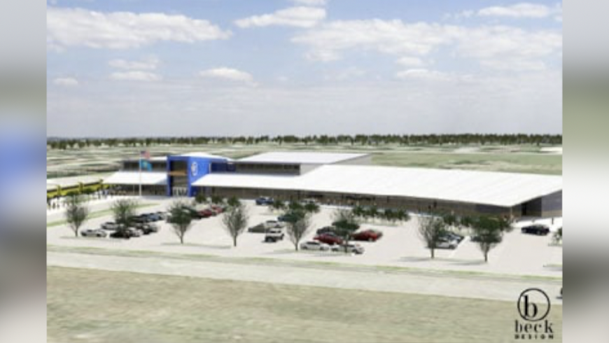 Glenpool school bond rendering