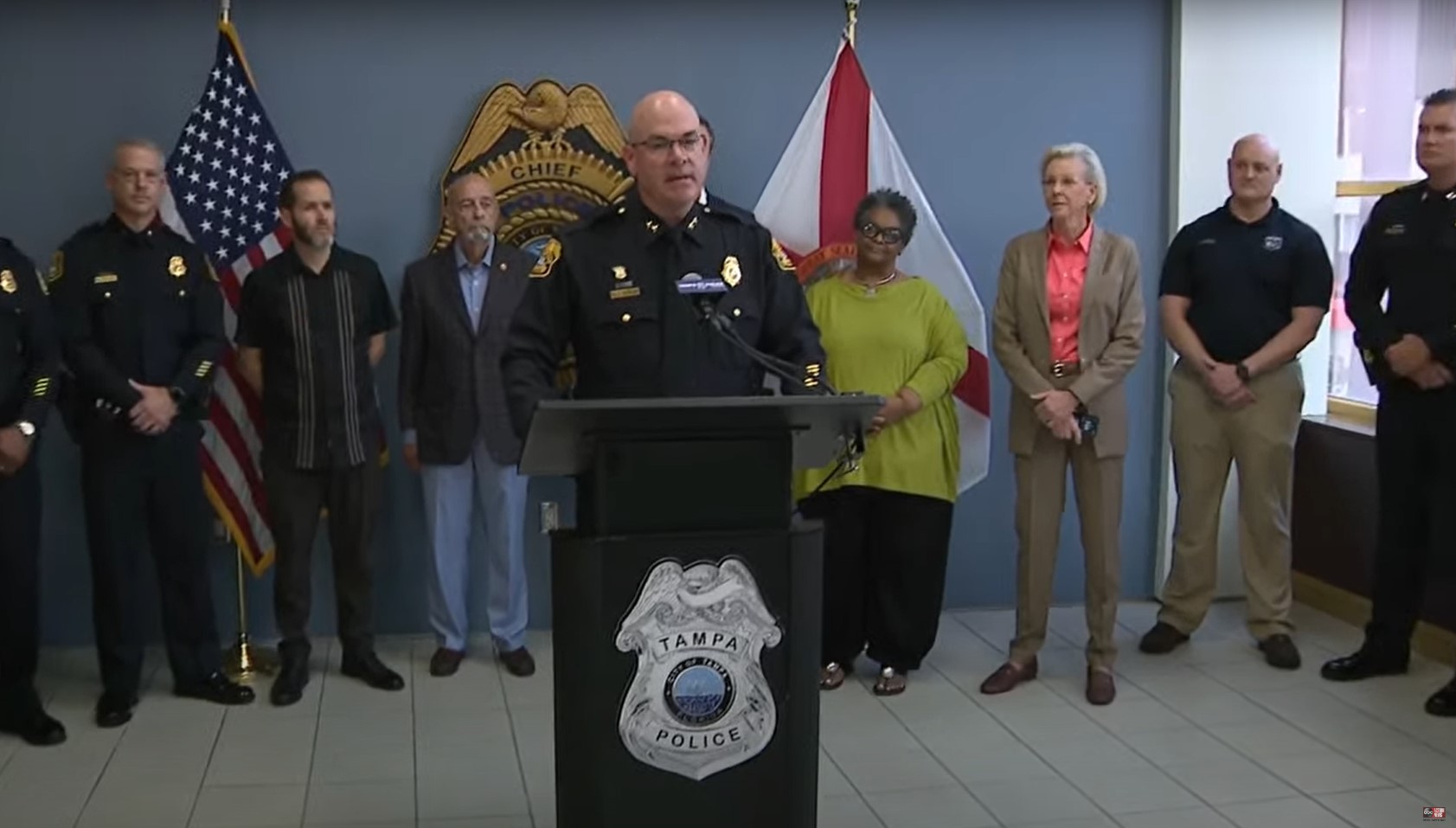 Tampa Police Chief Lee Bercaw