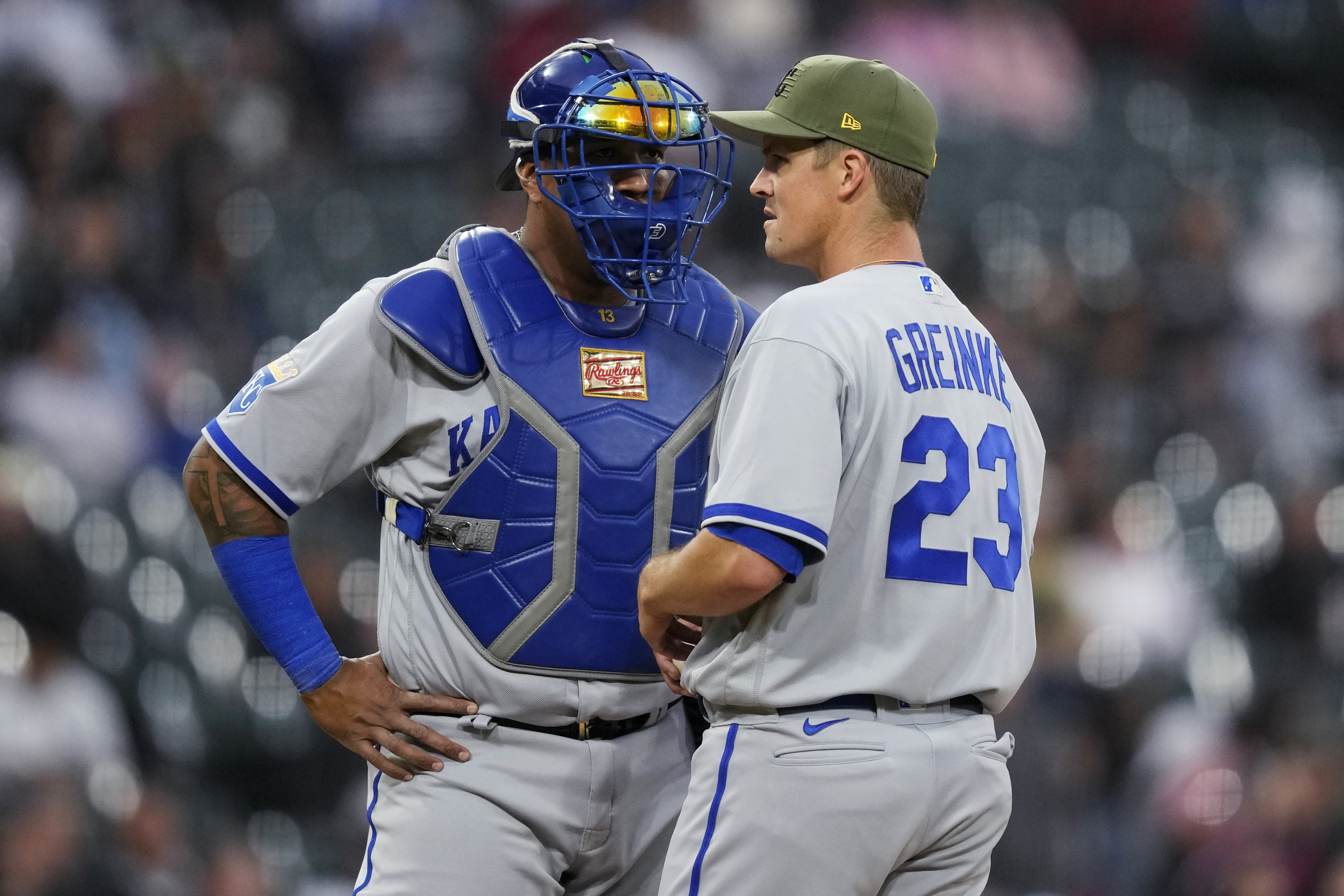 Salvador Perez, Zack Greinke