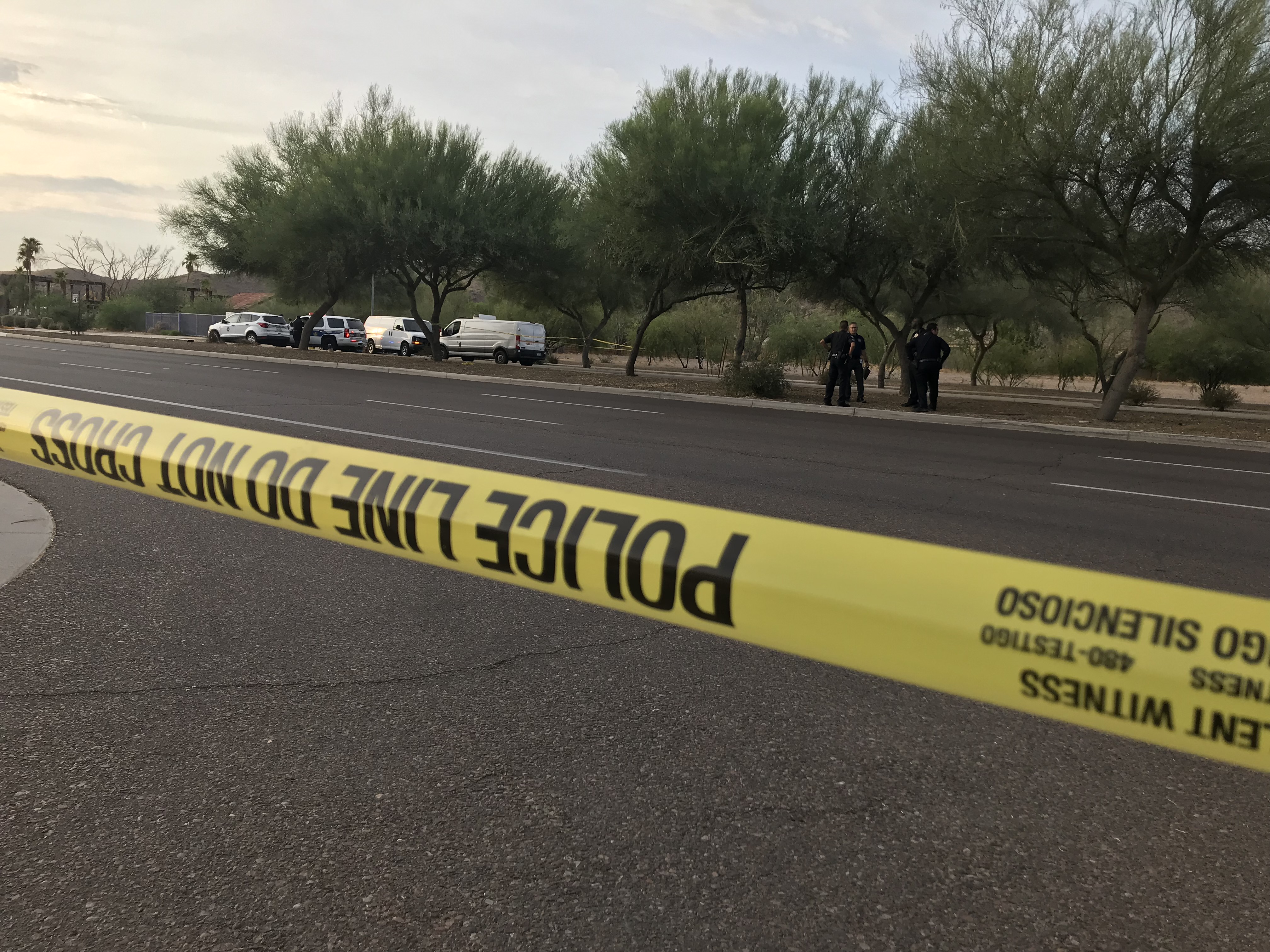 Large Police Presence at 32nd/Baseline