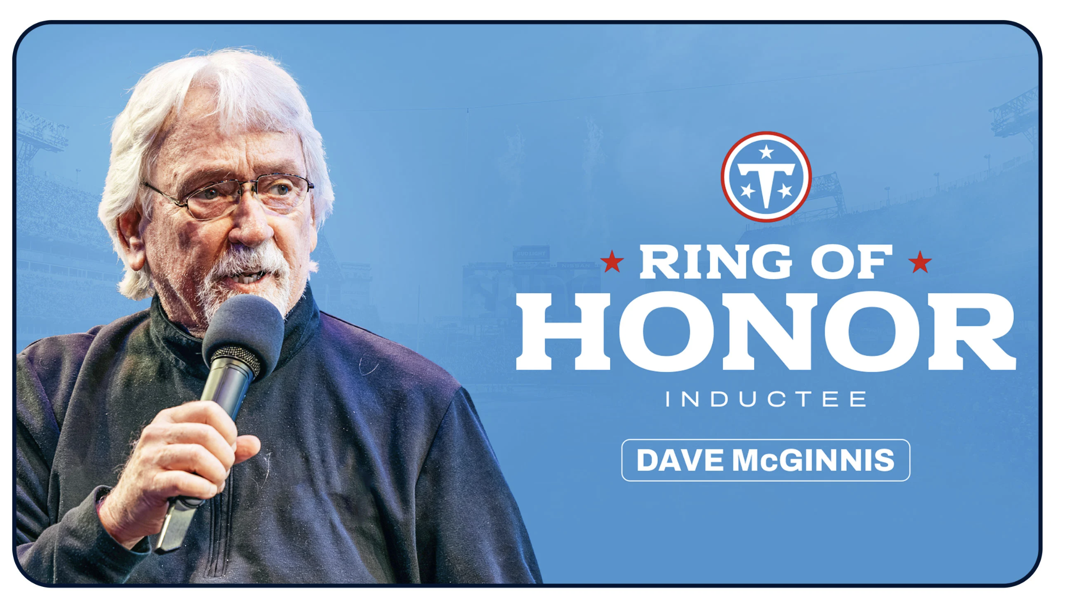 Titans to induct late Dave McGinnis into Ring of Honor