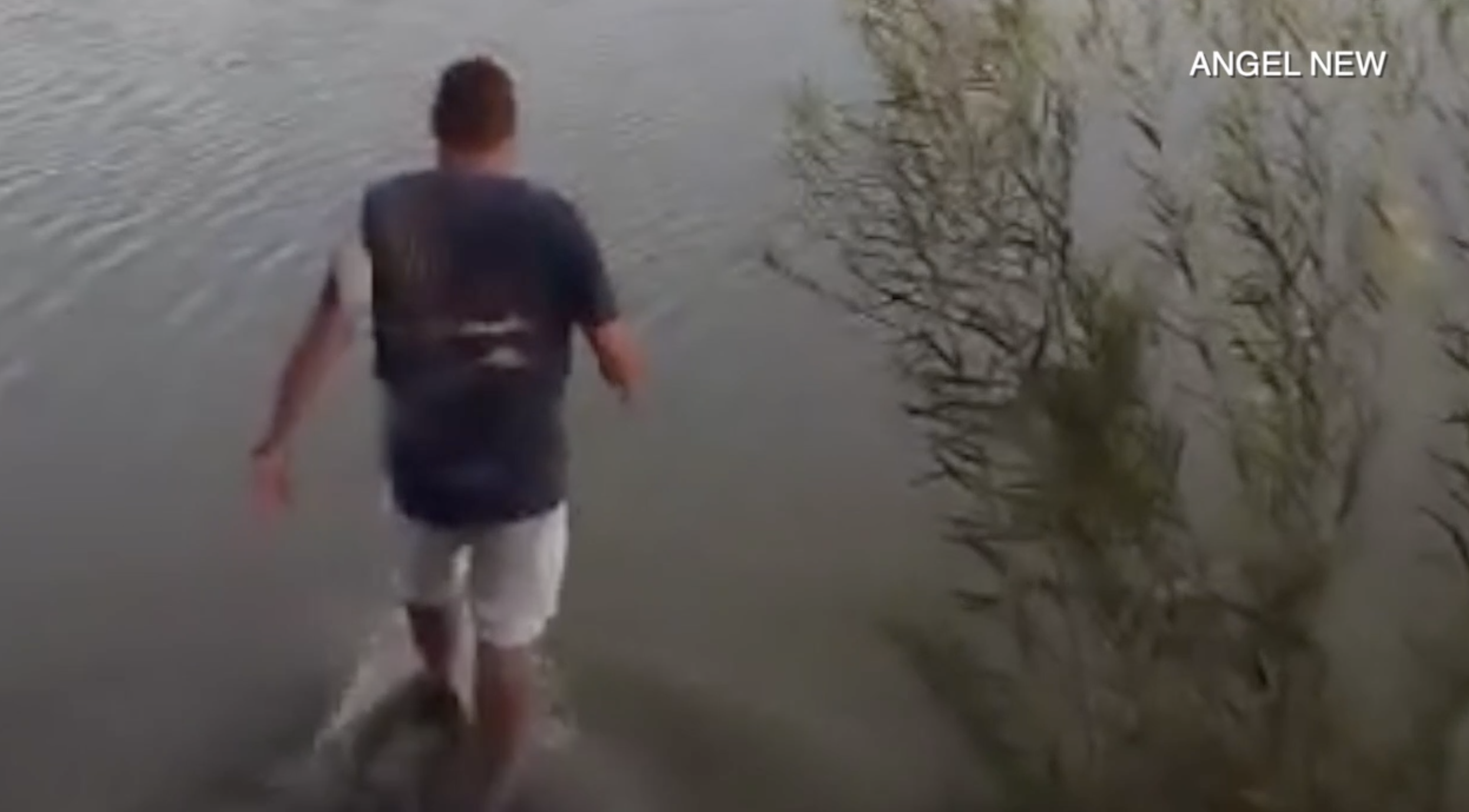 Caught on video: man jumps into Lindo Lake to rescue drowning woman