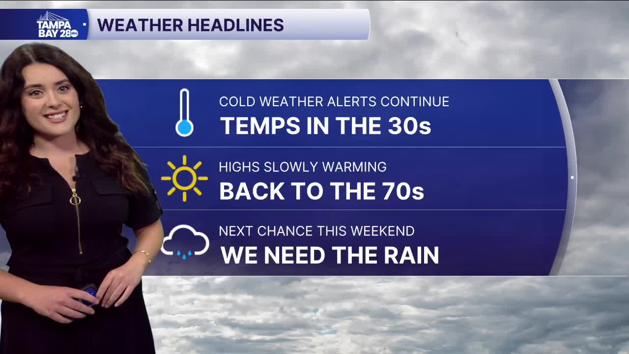 Forecast: Cold Weather Alerts up to start MLK Jr Day