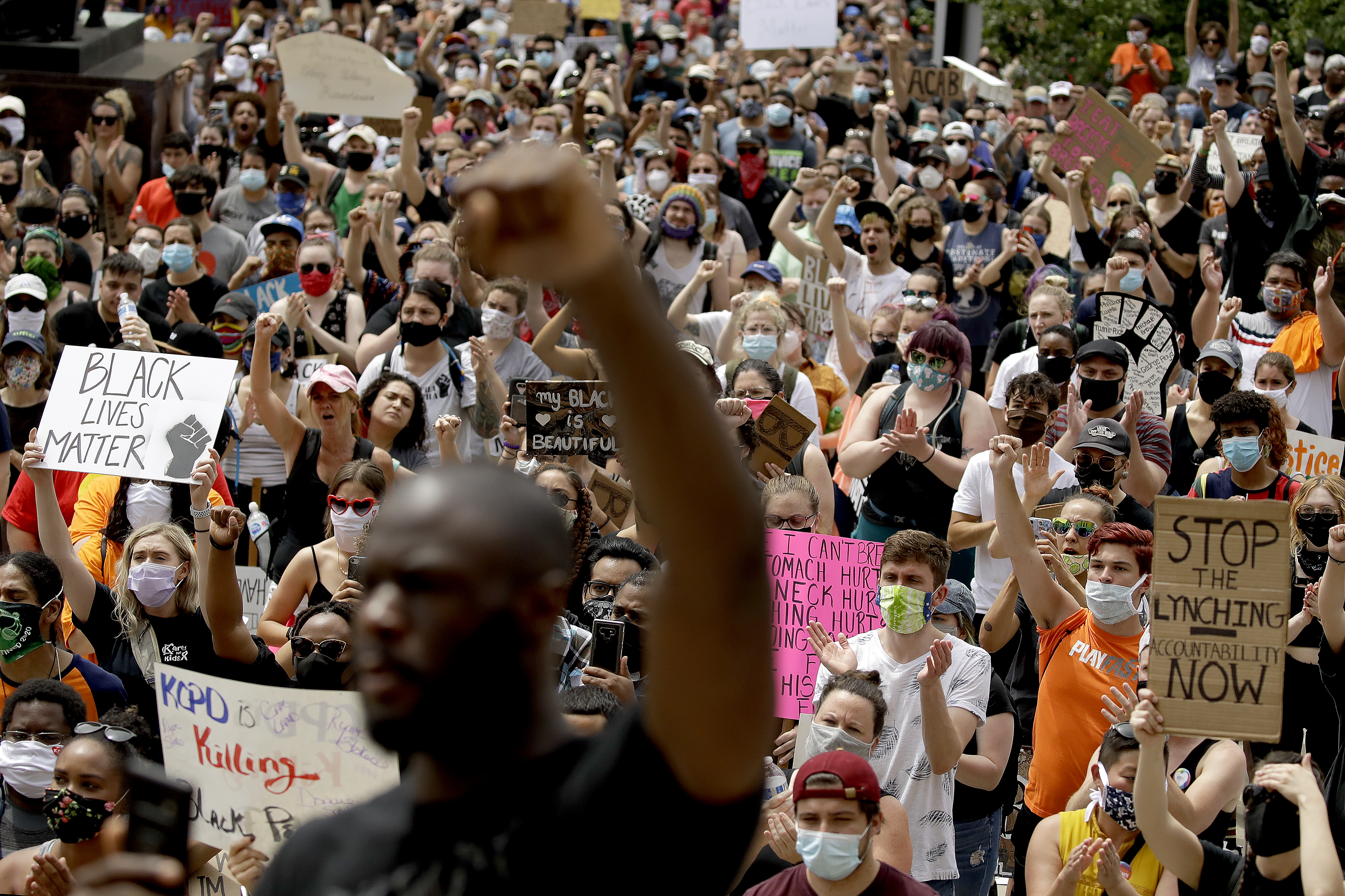 kansas city george floyd protests