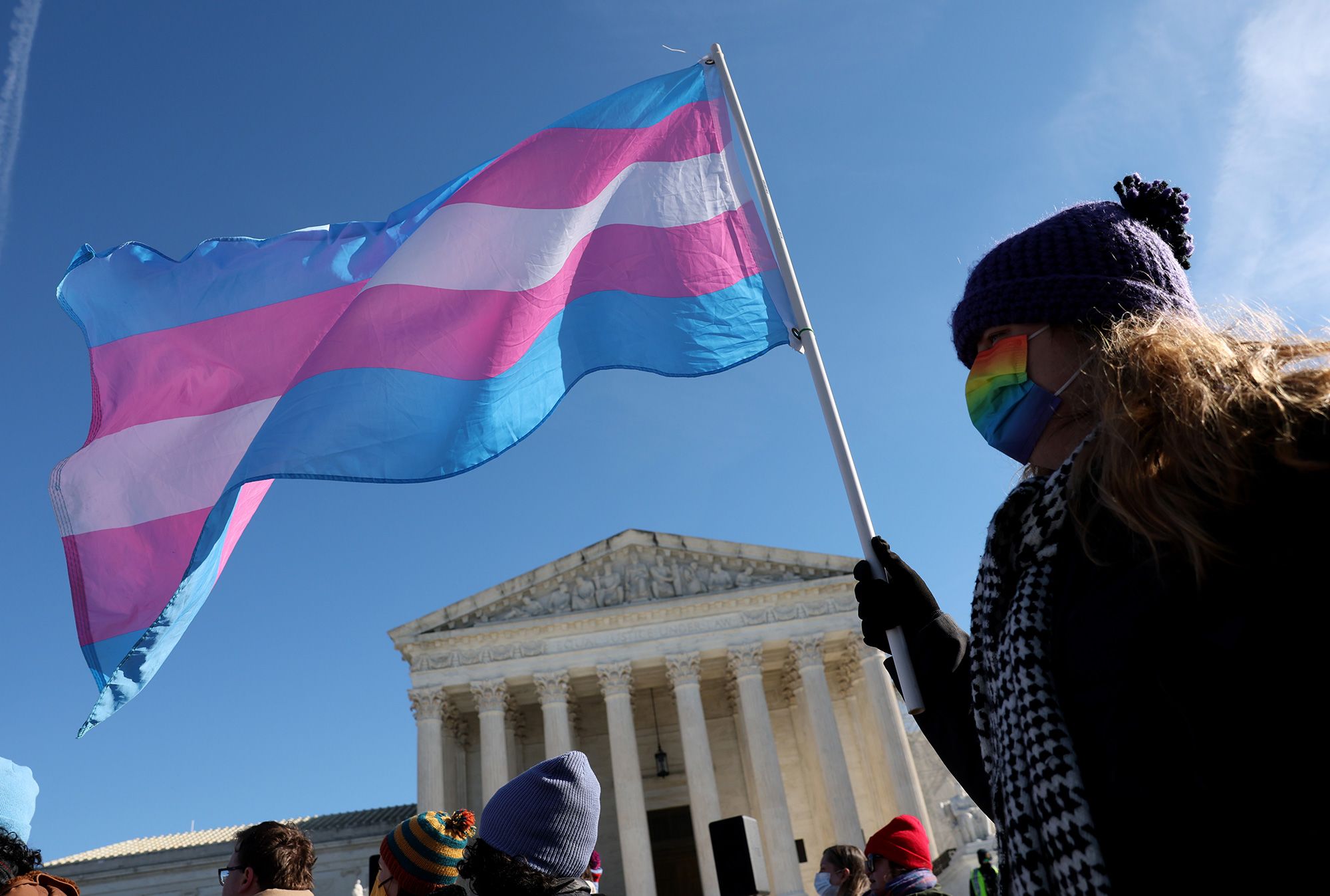 Transgender rights rally