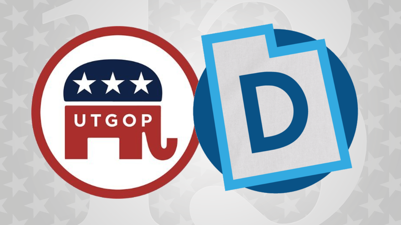 GOP Democrats Utah blog image