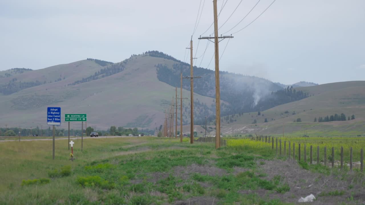 Ravalli Highway 93 Fire