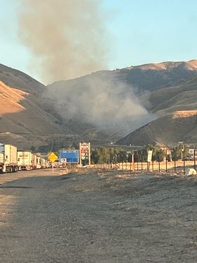 edmonston (grapevine) fire