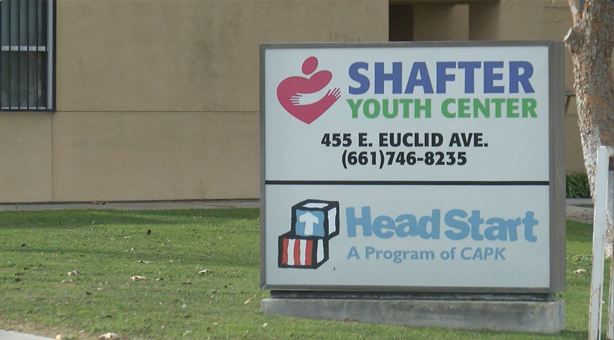 CAPK Shafter Youth Center sign
