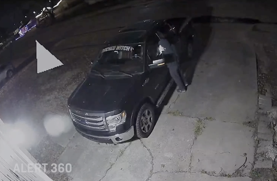 Car burglary home video
