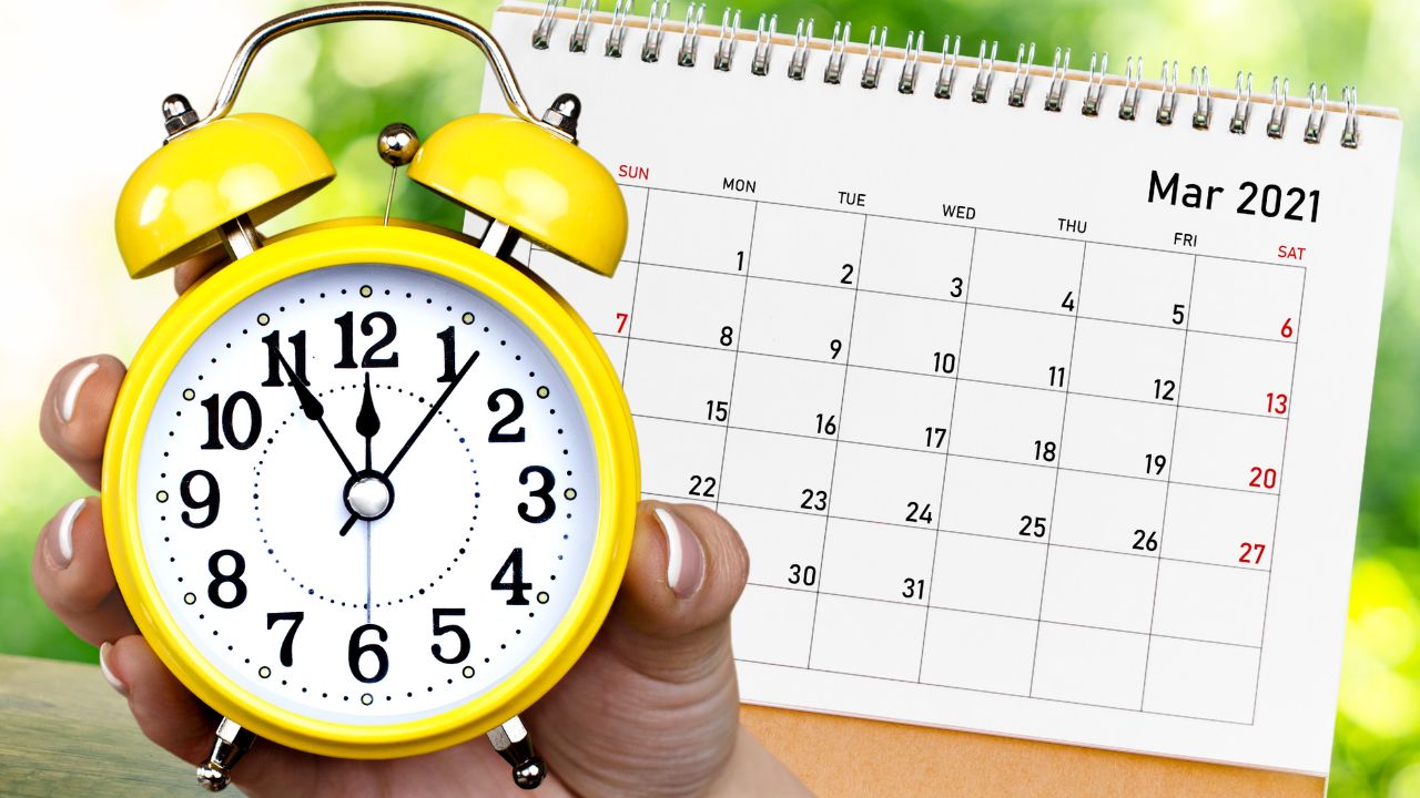 Set Clocks Ahead on March 14, 2021