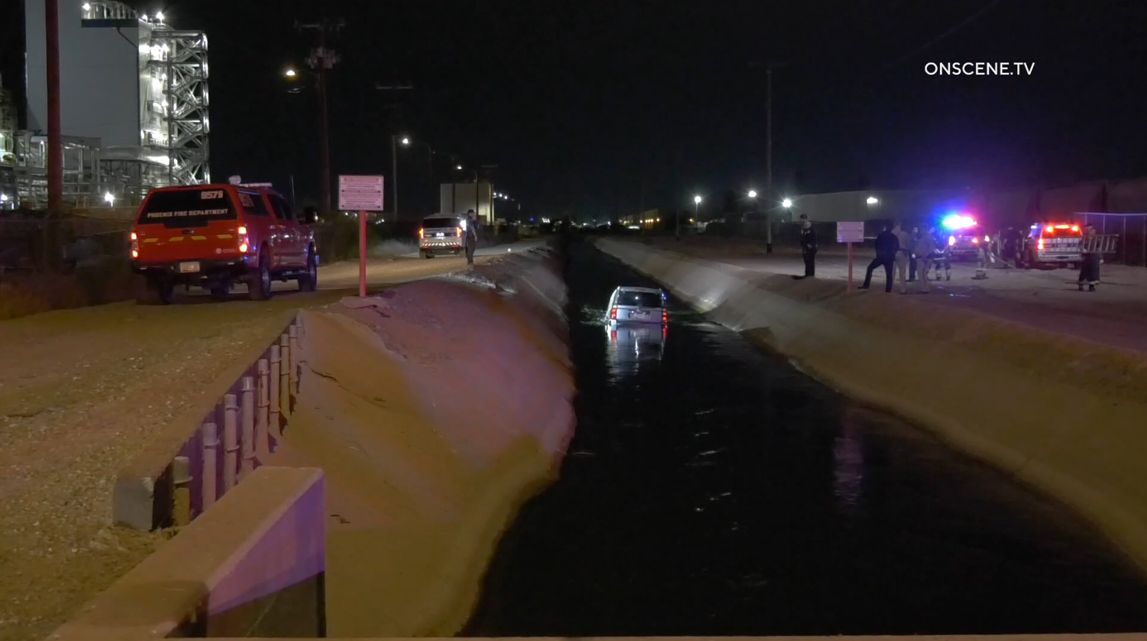 35th Avenue and Durango Canal Rescue 8-20-23