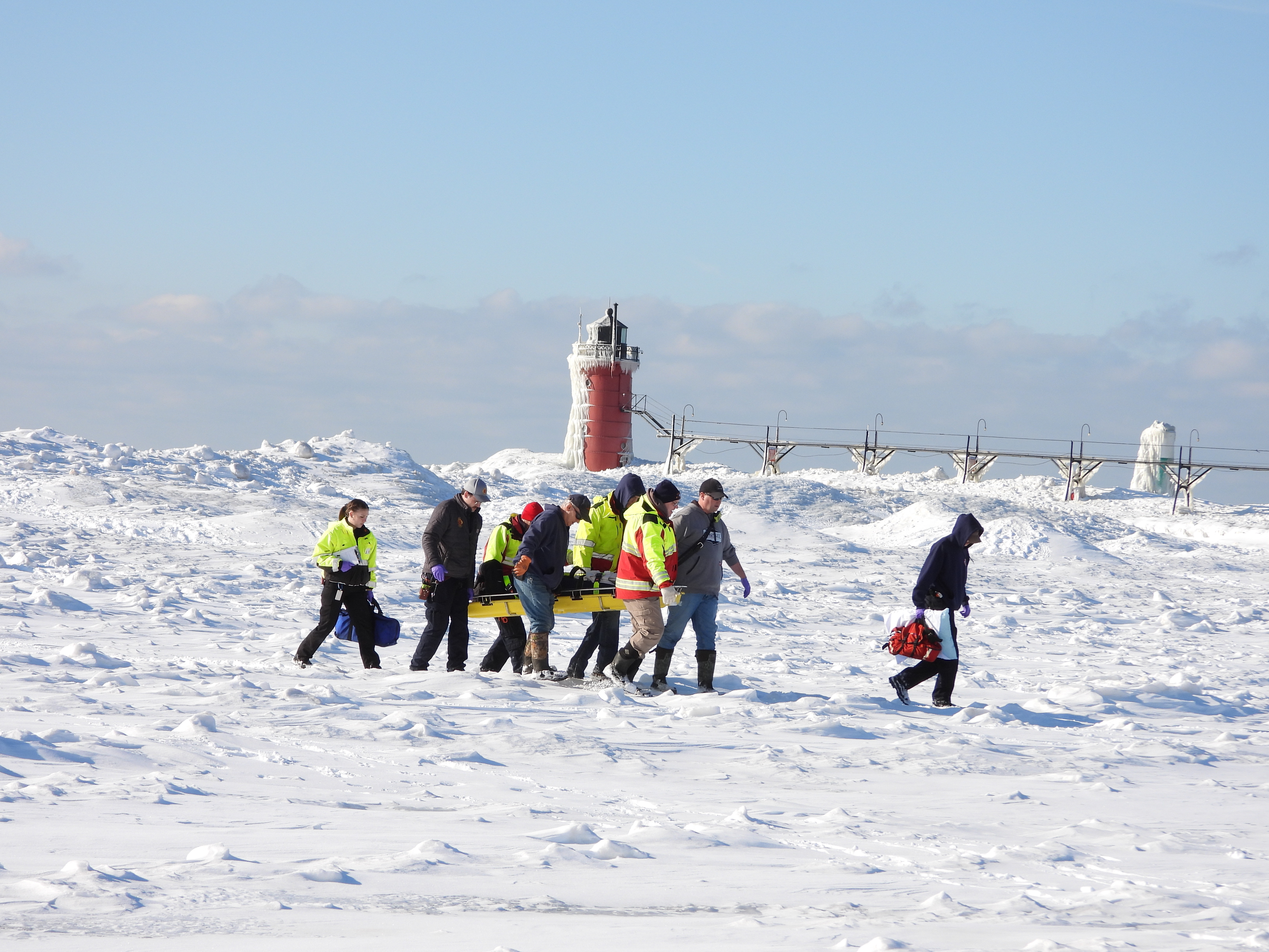 South Haven Ice Shelf Rescue