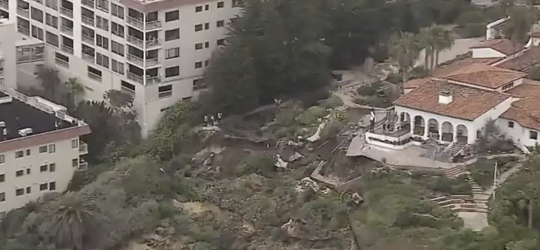 California landslide