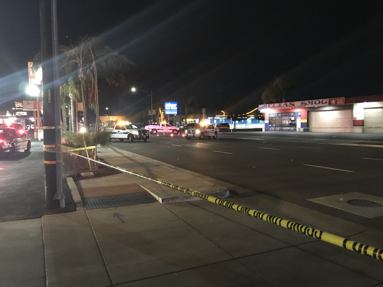 Bakersfield Police road closure