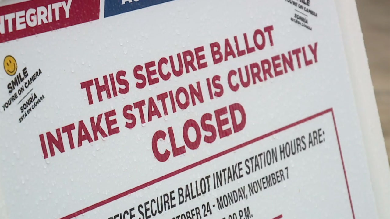 Palm Beach County voting drop box