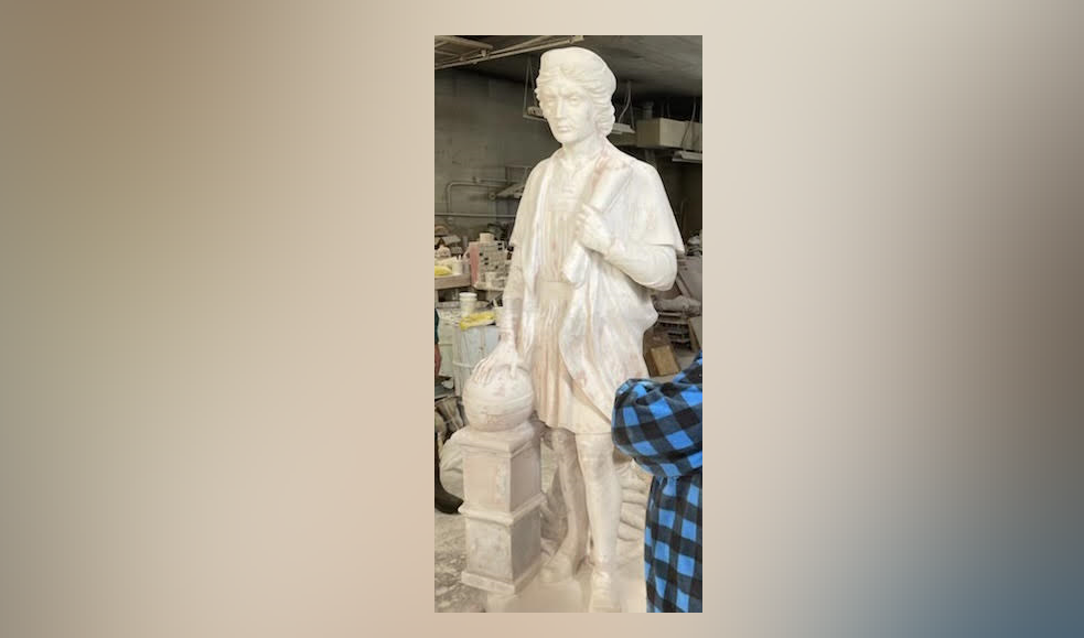 New Columbus statue