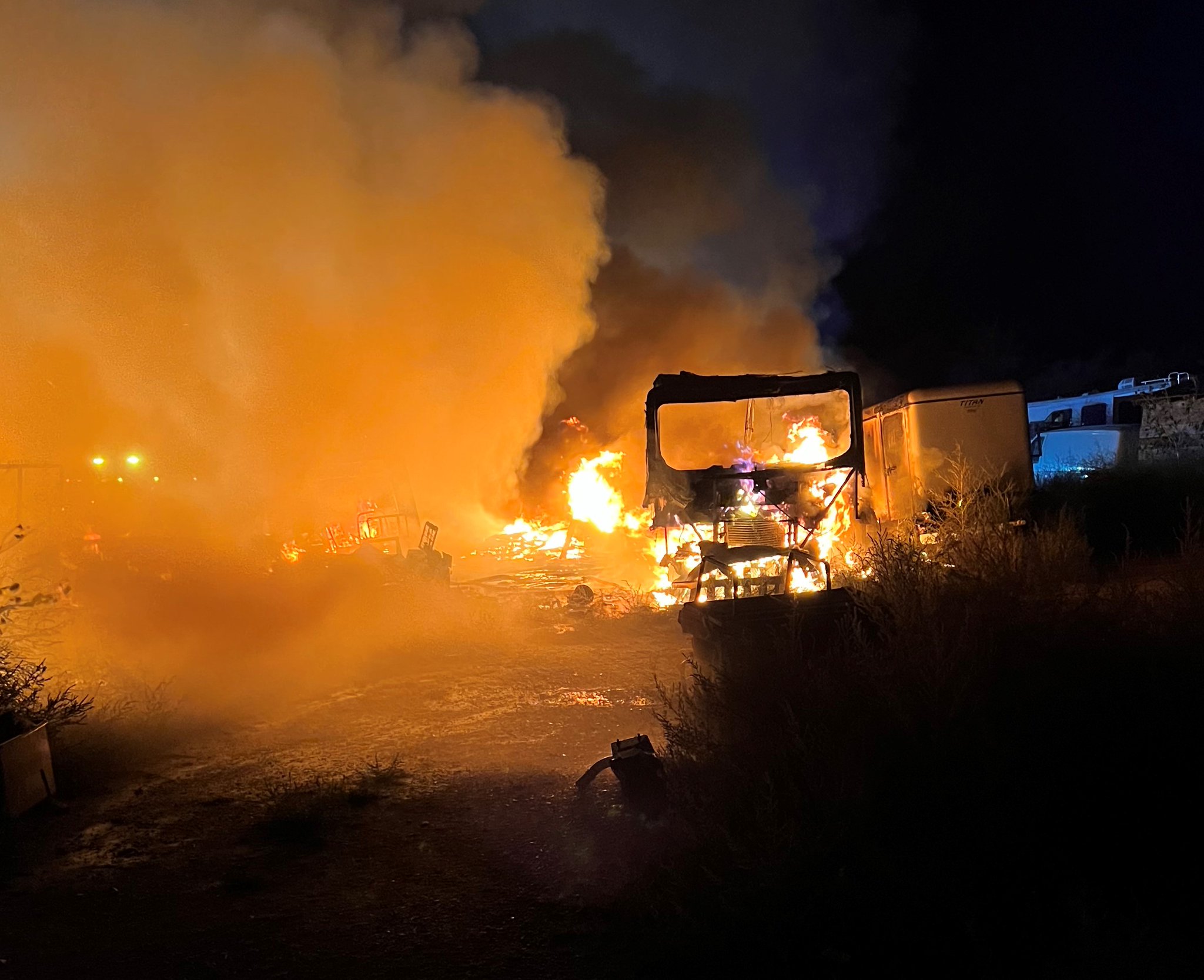 Pueblo RV Fire