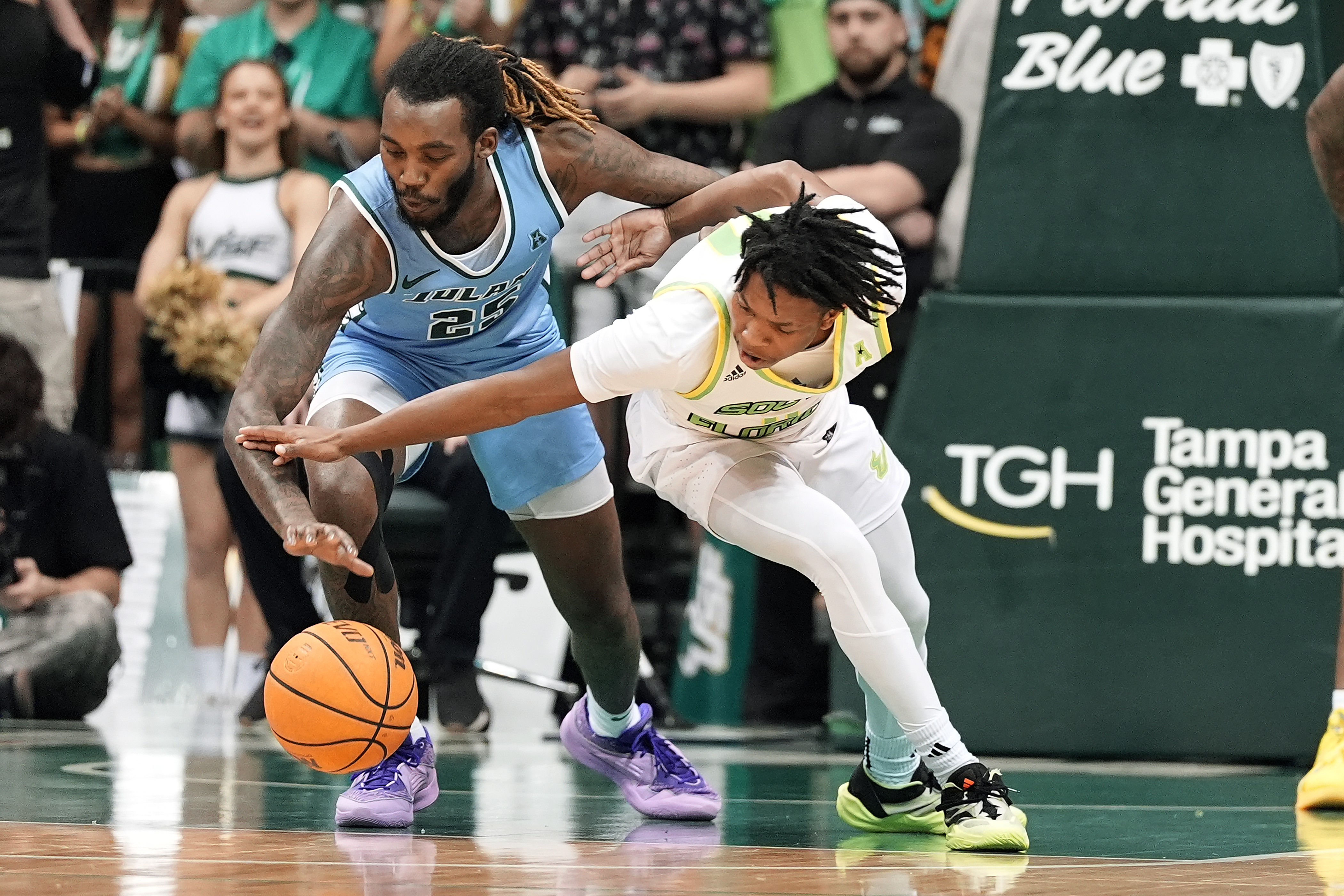 Tulane South Florida Basketball