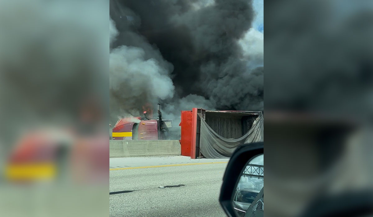 Turnpike crash Boynton Beach Blvd. 