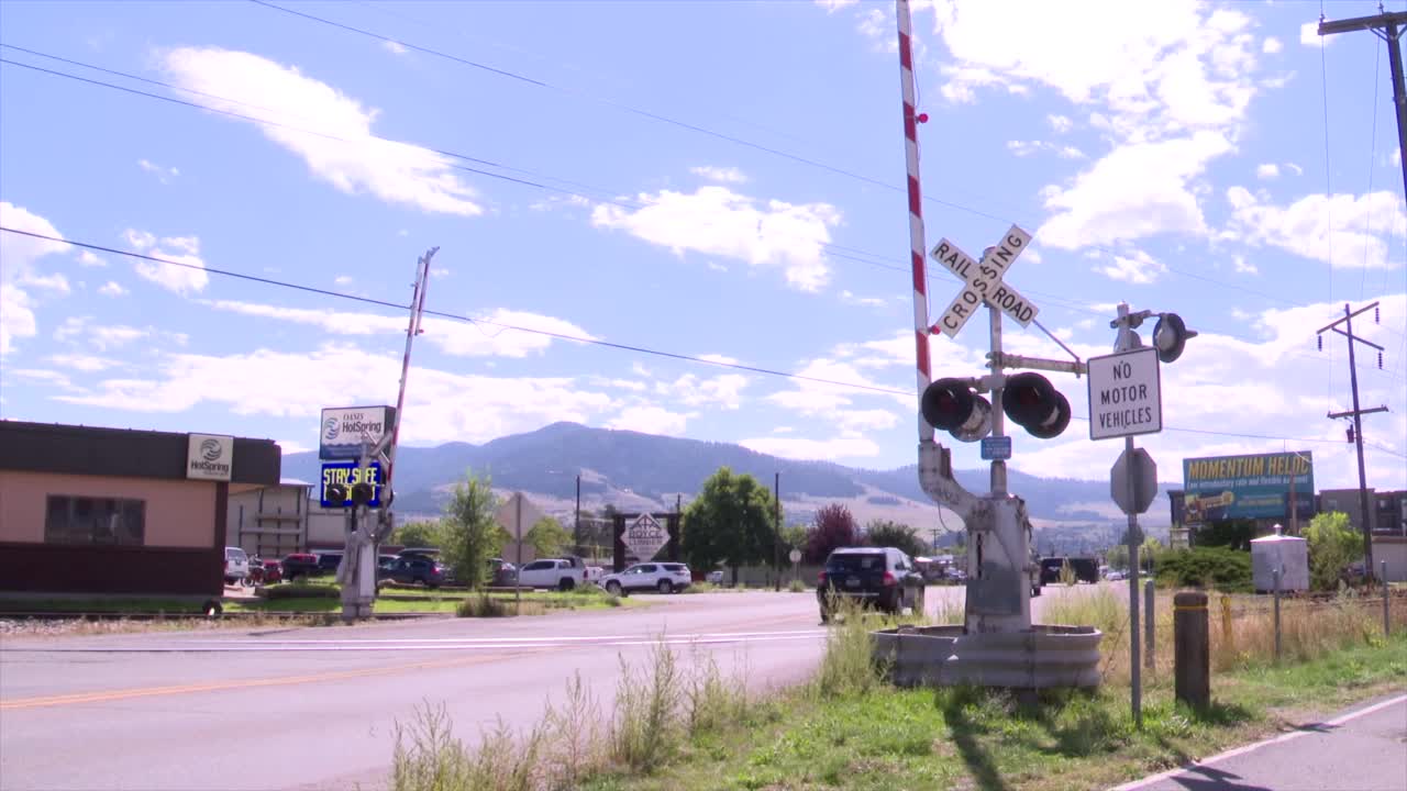 Russell Street Railroad Crossing