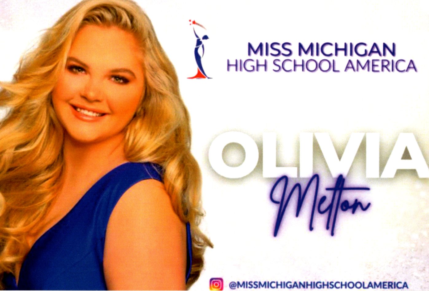 Miss Michigan High School Olivia Melton
