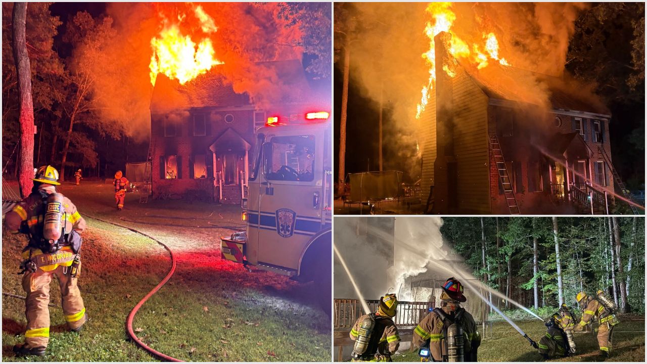 Bailey Bridge Road House Fire