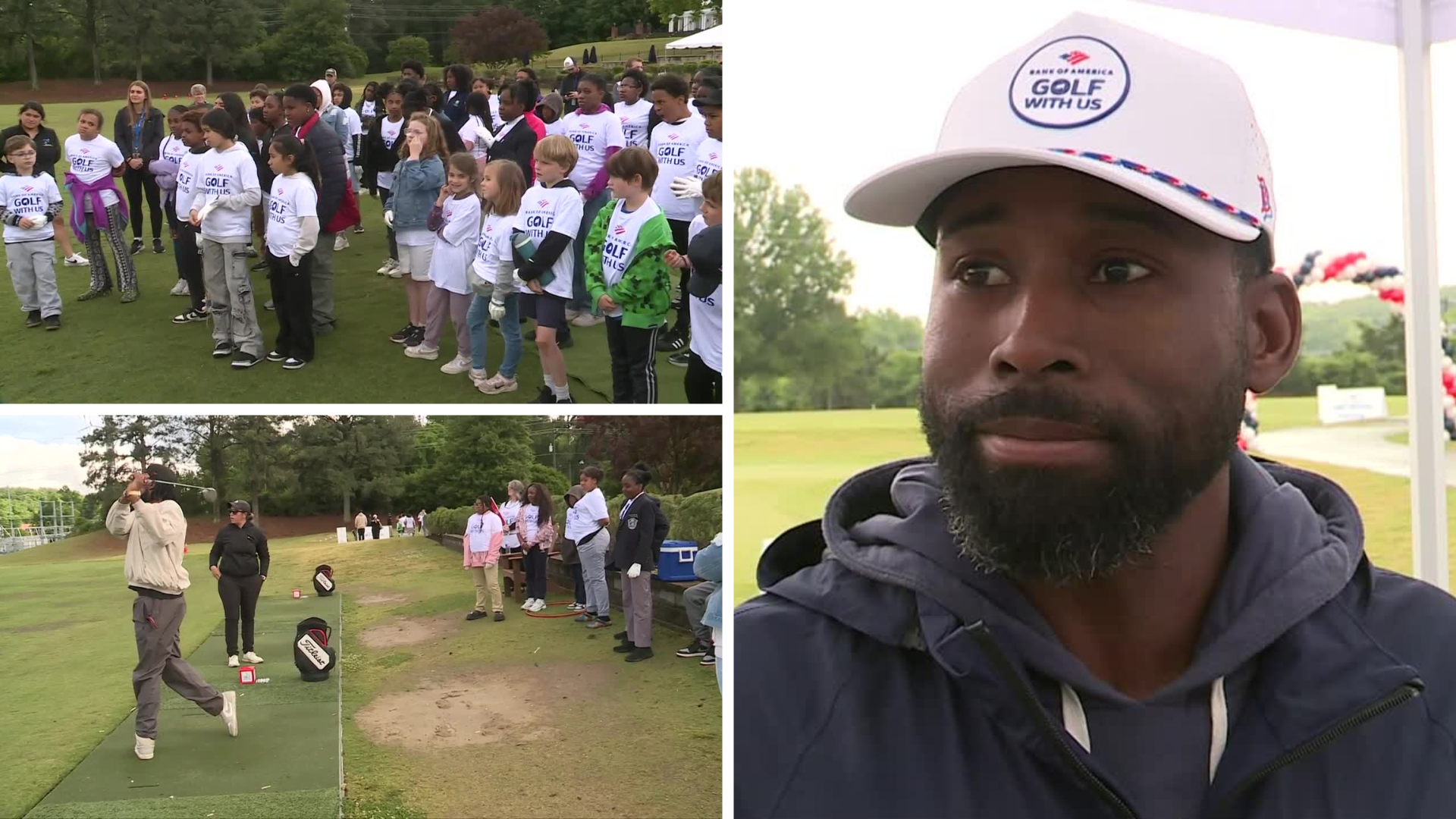 Jackie Bradley Jr. Golf Clinic