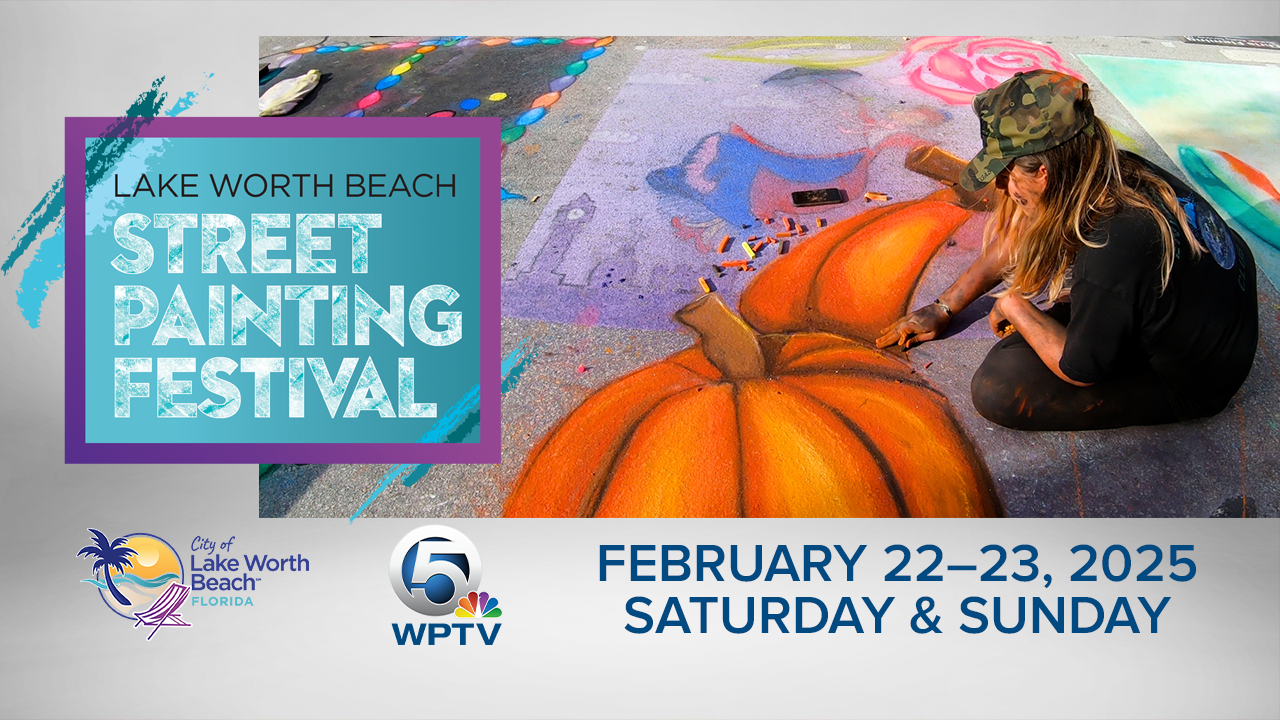 Lake Worth Beach Street Painting Festival 2025
