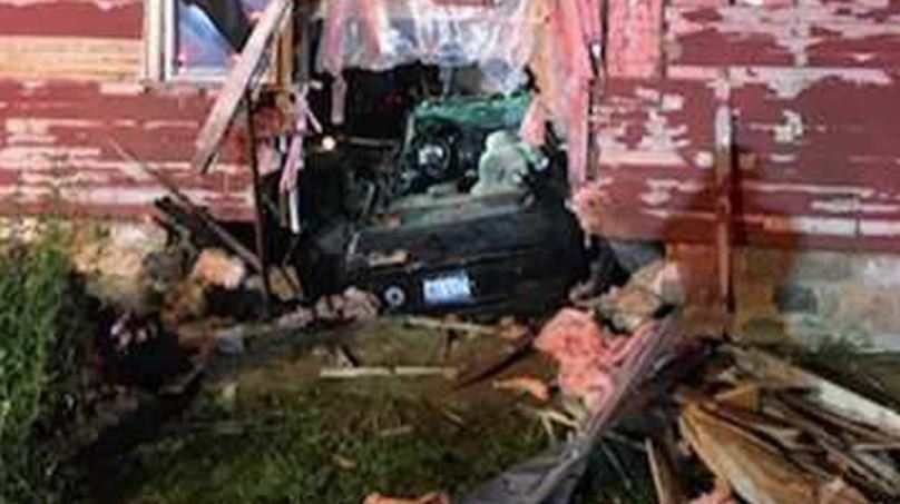 Man seriously hurt after car crashes into Jackson Co. business