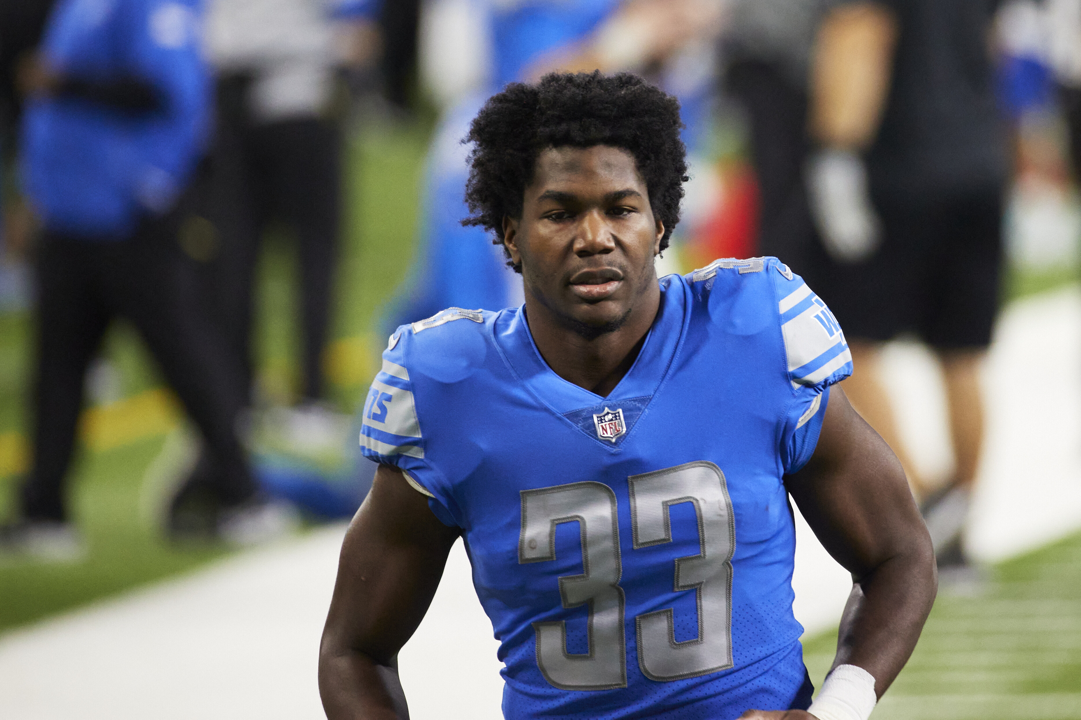 Kerryon Johnson Vikings Lions Football