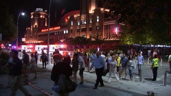 WLS Crowd leaving fireworks display AP IMAGE