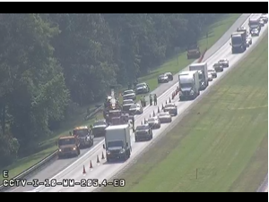 I10 West Blocked