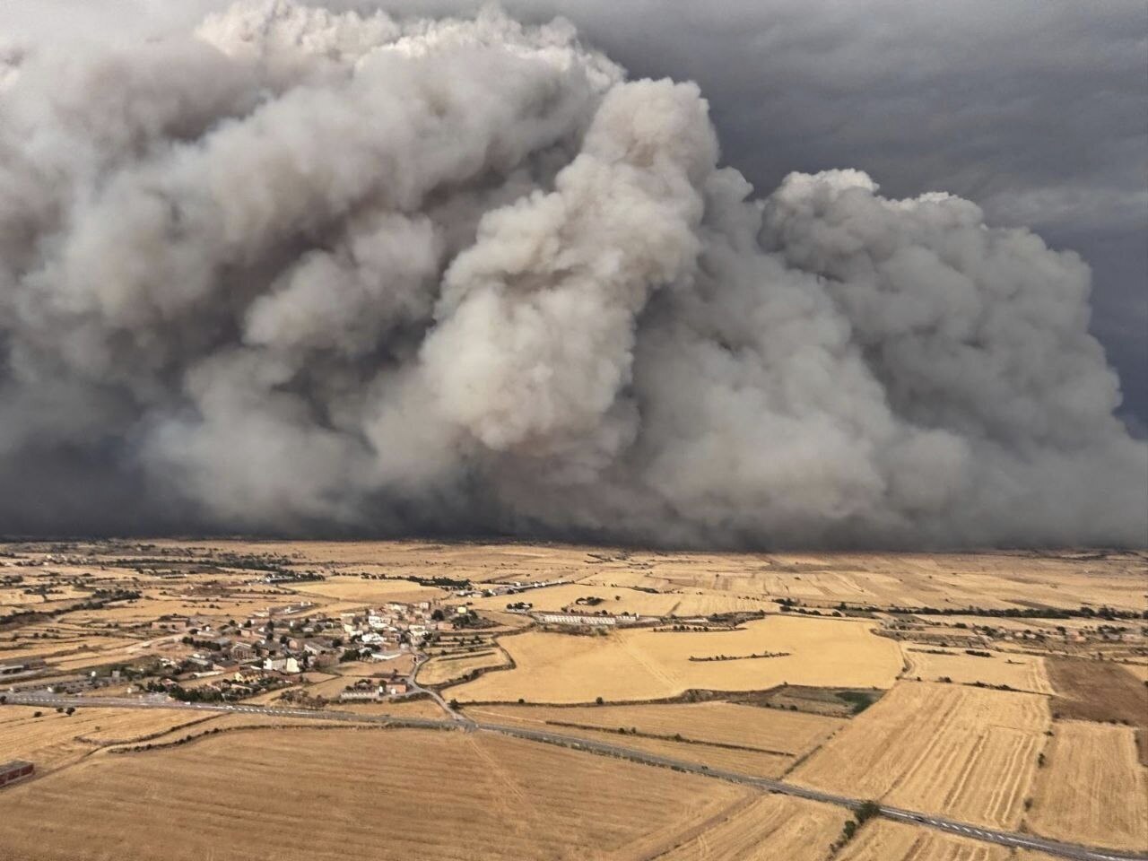 Spain Europe Weather Fire