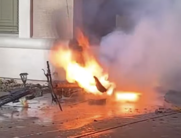 ebike battery fire Glendale 