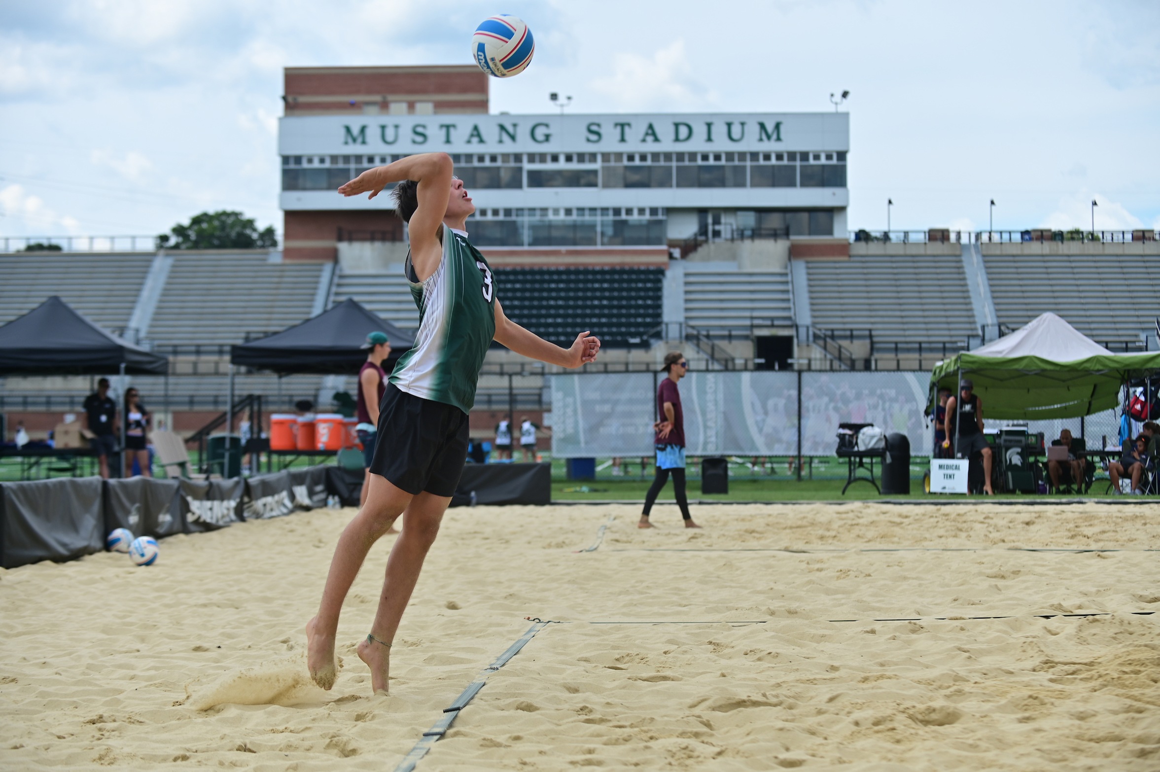 Men's beach volleyball at Stevenson University